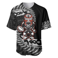 New Zealand Indigenous-Maori Rugby Custom Baseball Jersey