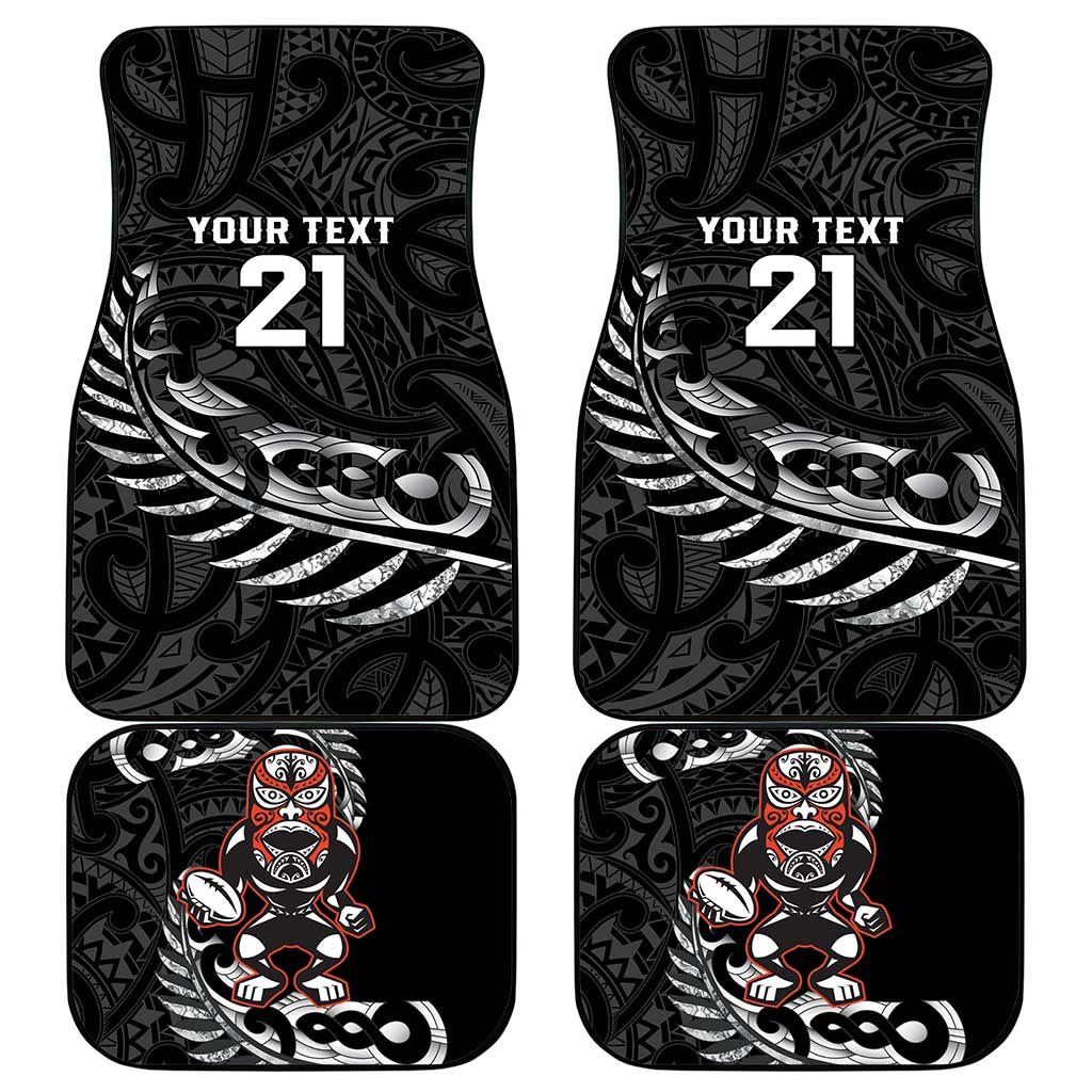New Zealand Indigenous-Maori Rugby Custom Car Mats