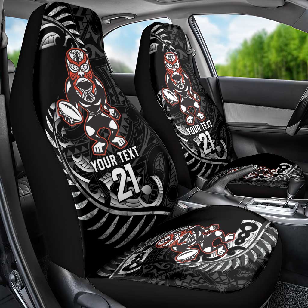 New Zealand Indigenous-Maori Rugby Custom Car Seat Cover LT9 - Polynesian Pride
