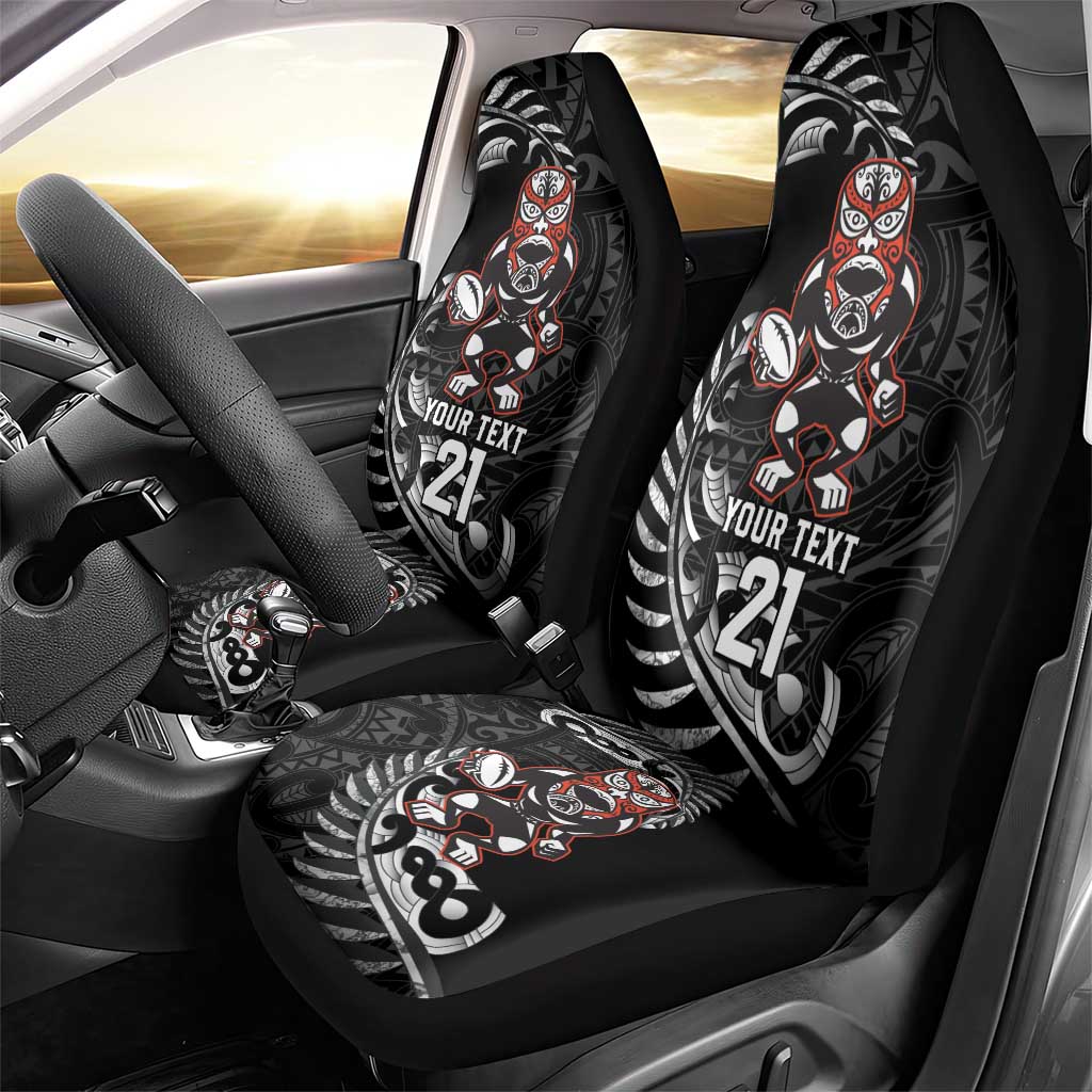 New Zealand Indigenous-Maori Rugby Custom Car Seat Cover LT9 - Polynesian Pride