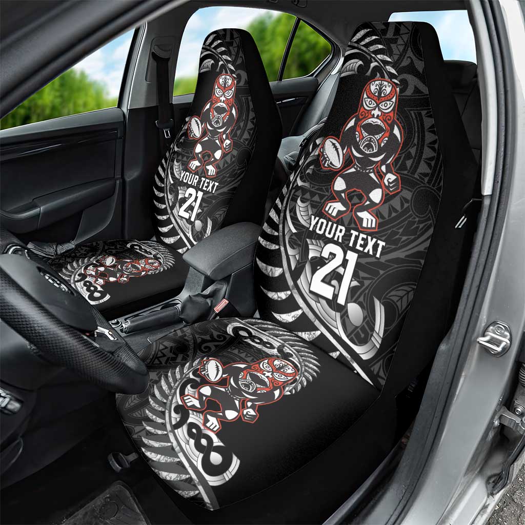 New Zealand Indigenous-Maori Rugby Custom Car Seat Cover LT9 - Polynesian Pride