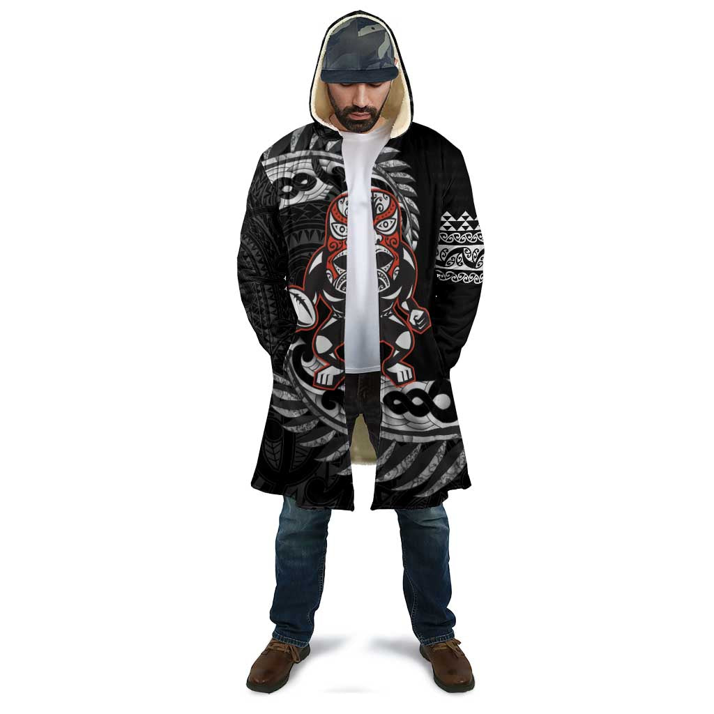 New Zealand Indigenous-Maori Rugby Custom Cloak - Polynesian Pride