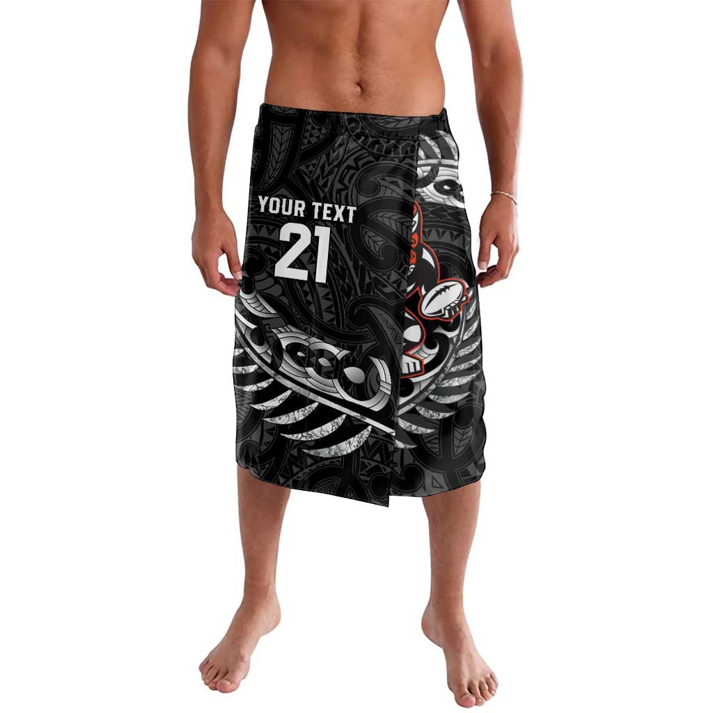 New Zealand Indigenous-Maori Rugby Custom Lavalava