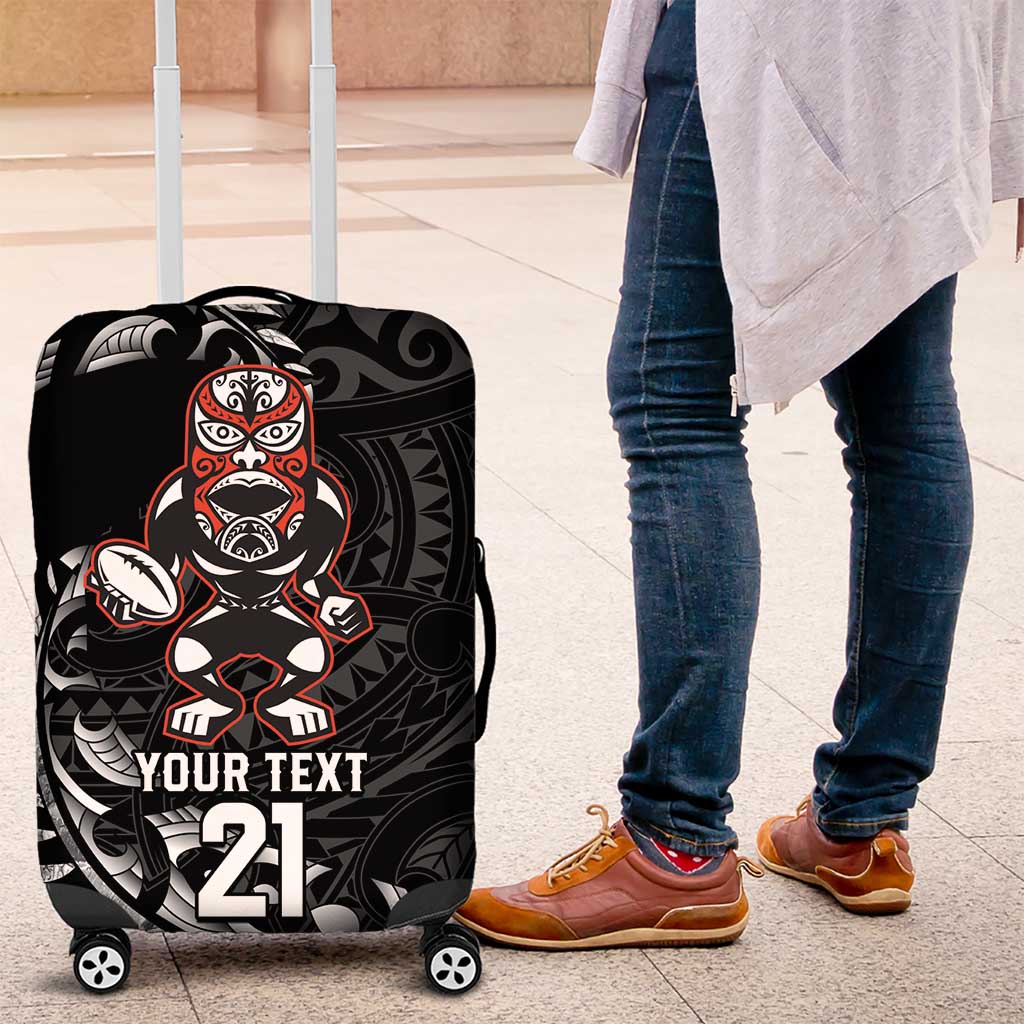 New Zealand Indigenous-Maori Rugby Custom Luggage Cover