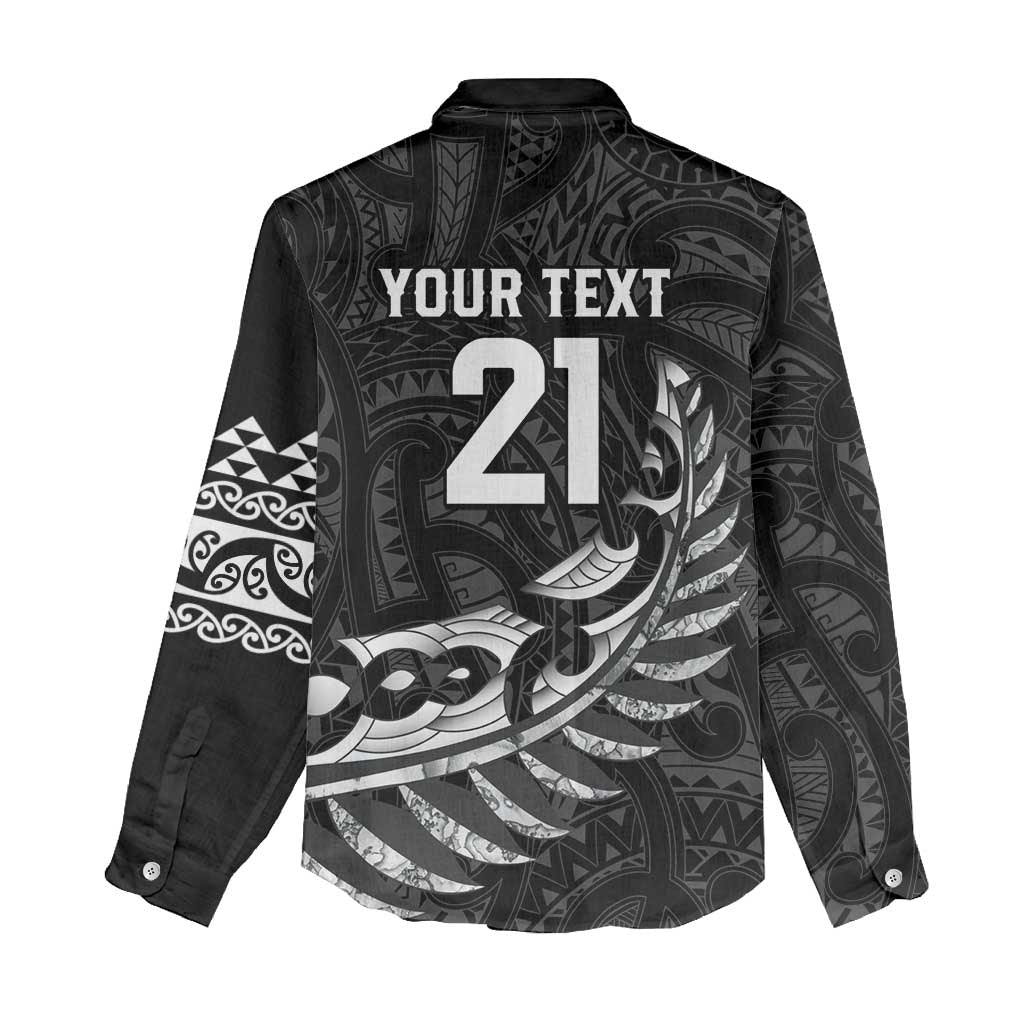 New Zealand Indigenous-Maori Rugby Custom Women Casual Shirt LT9 - Polynesian Pride