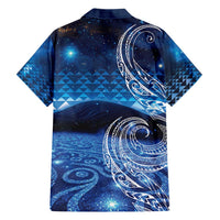 New Zealand Matariki Hawaiian Shirt Taniko Aramoana With Koru Galaxy Sky Night LT9 - Polynesian Pride
