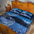 New Zealand Matariki Quilt Bed Set Taniko Aramoana With Koru Galaxy Sky Night