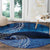 New Zealand Matariki Round Carpet Taniko Aramoana With Koru Galaxy Sky Night