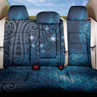 New Zealand Matariki Back Car Seat Cover Taniko Aramoana With Maori Galaxy Sky Night LT9 One Size Galaxy - Polynesian Pride