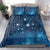 New Zealand Matariki Bedding Set Taniko Aramoana With Maori Galaxy Sky Night