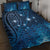 New Zealand Matariki Quilt Bed Set Taniko Aramoana With Maori Galaxy Sky Night