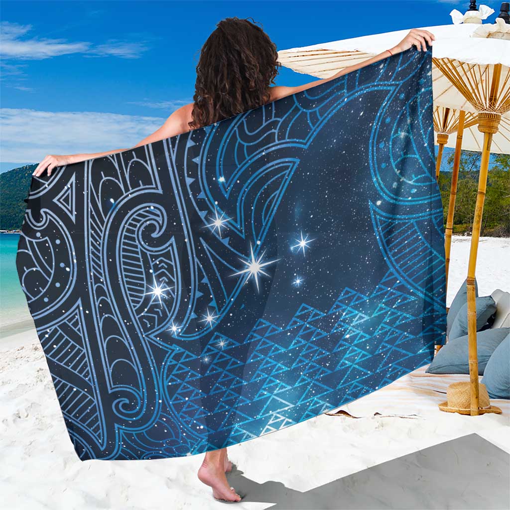 New Zealand Matariki Sarong Taniko Aramoana With Maori Galaxy Sky Night