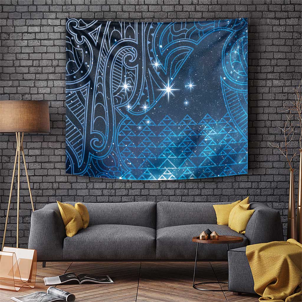 New Zealand Matariki Tapestry Taniko Aramoana With Maori Galaxy Sky Night