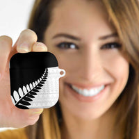 New Zealand Silver Fern Niho Taniwha AirPods Case - Polynesian Pride