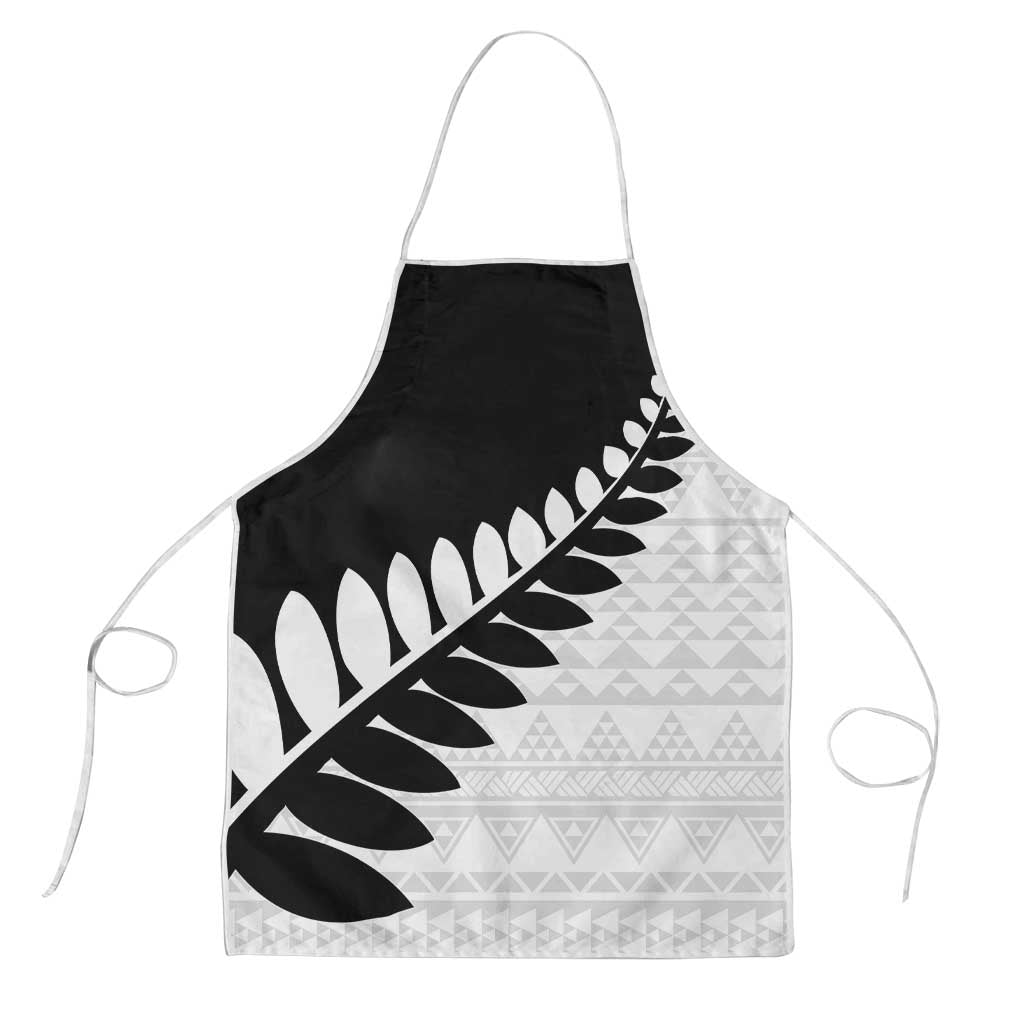 New Zealand Silver Fern Niho Taniwha Apron - Polynesian Pride
