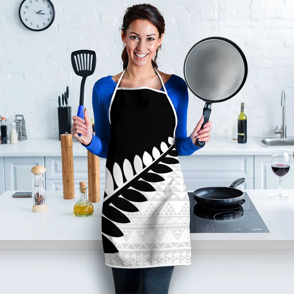 New Zealand Silver Fern Niho Taniwha Apron - Polynesian Pride