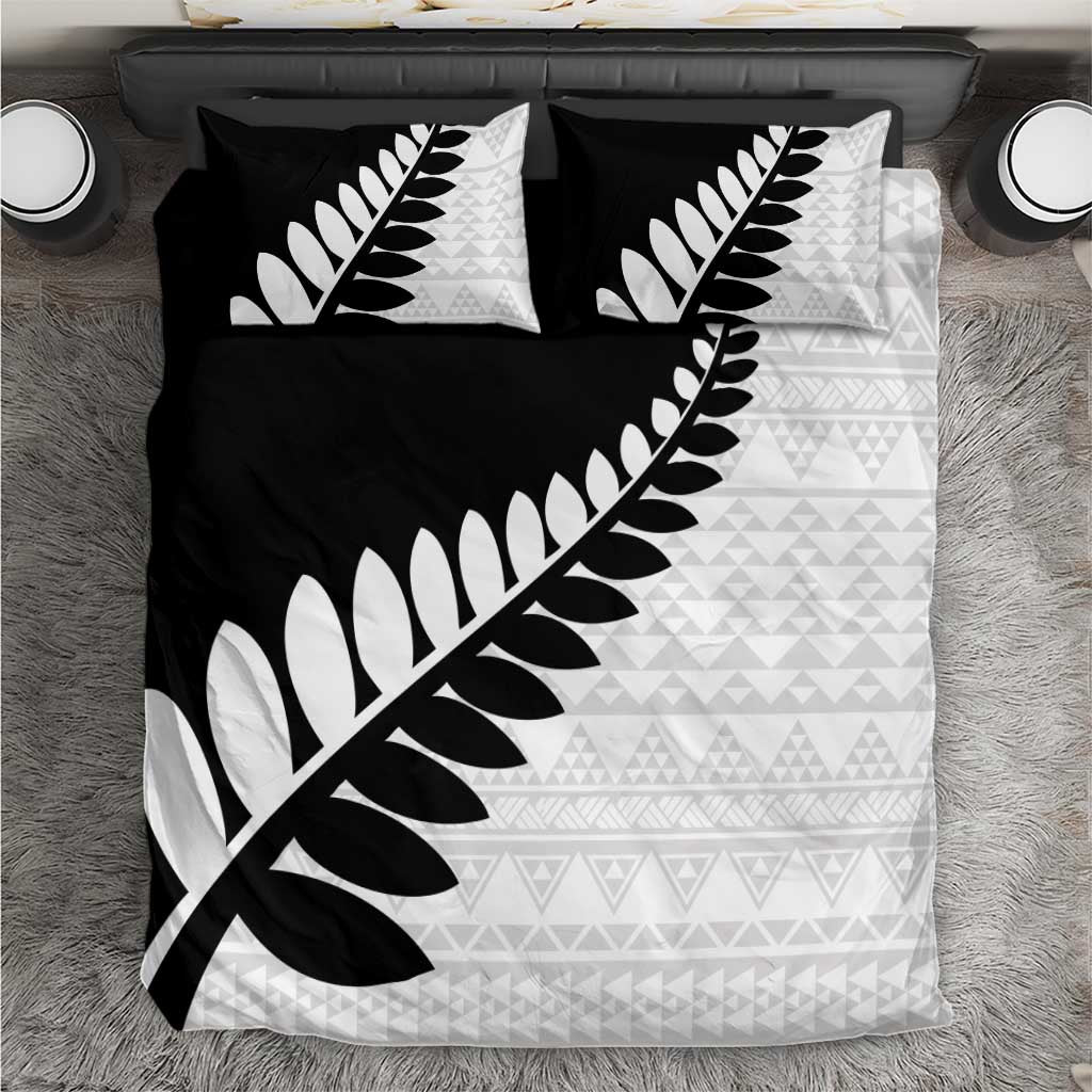 New Zealand Silver Fern Niho Taniwha Bedding Set