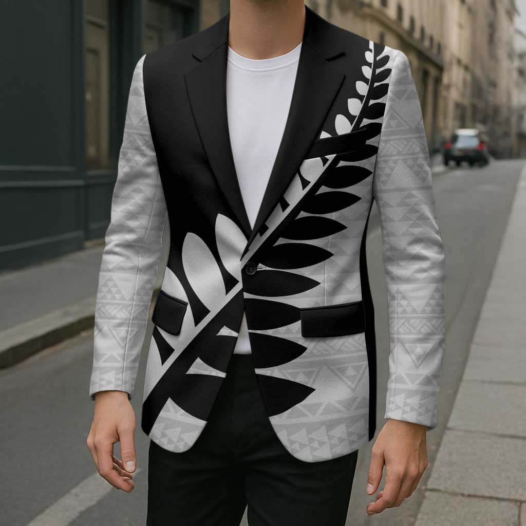 New Zealand Silver Fern Niho Taniwha Blazer LT9 - Polynesian Pride