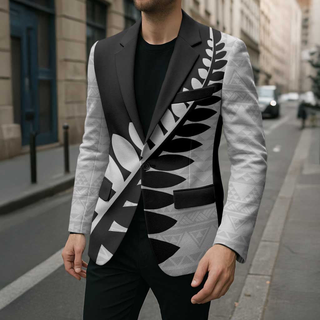 New Zealand Silver Fern Niho Taniwha Blazer LT9 - Polynesian Pride