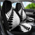 New Zealand Silver Fern Niho Taniwha Car Seat Cover