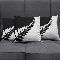 New Zealand Silver Fern Niho Taniwha Pillow Cover LT9 - Polynesian Pride