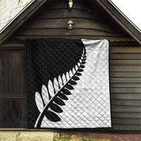 New Zealand Silver Fern Niho Taniwha Quilt