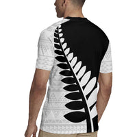 New Zealand Silver Fern Niho Taniwha Rugby Jersey LT9 - Polynesian Pride