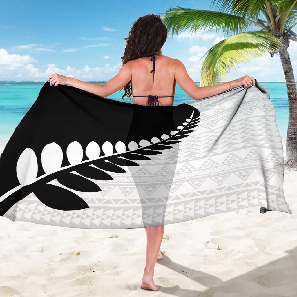 New Zealand Silver Fern Niho Taniwha Sarong LT9 - Polynesian Pride