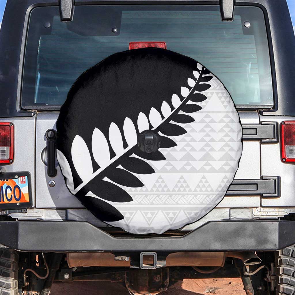 New Zealand Silver Fern Niho Taniwha Spare Tire Cover