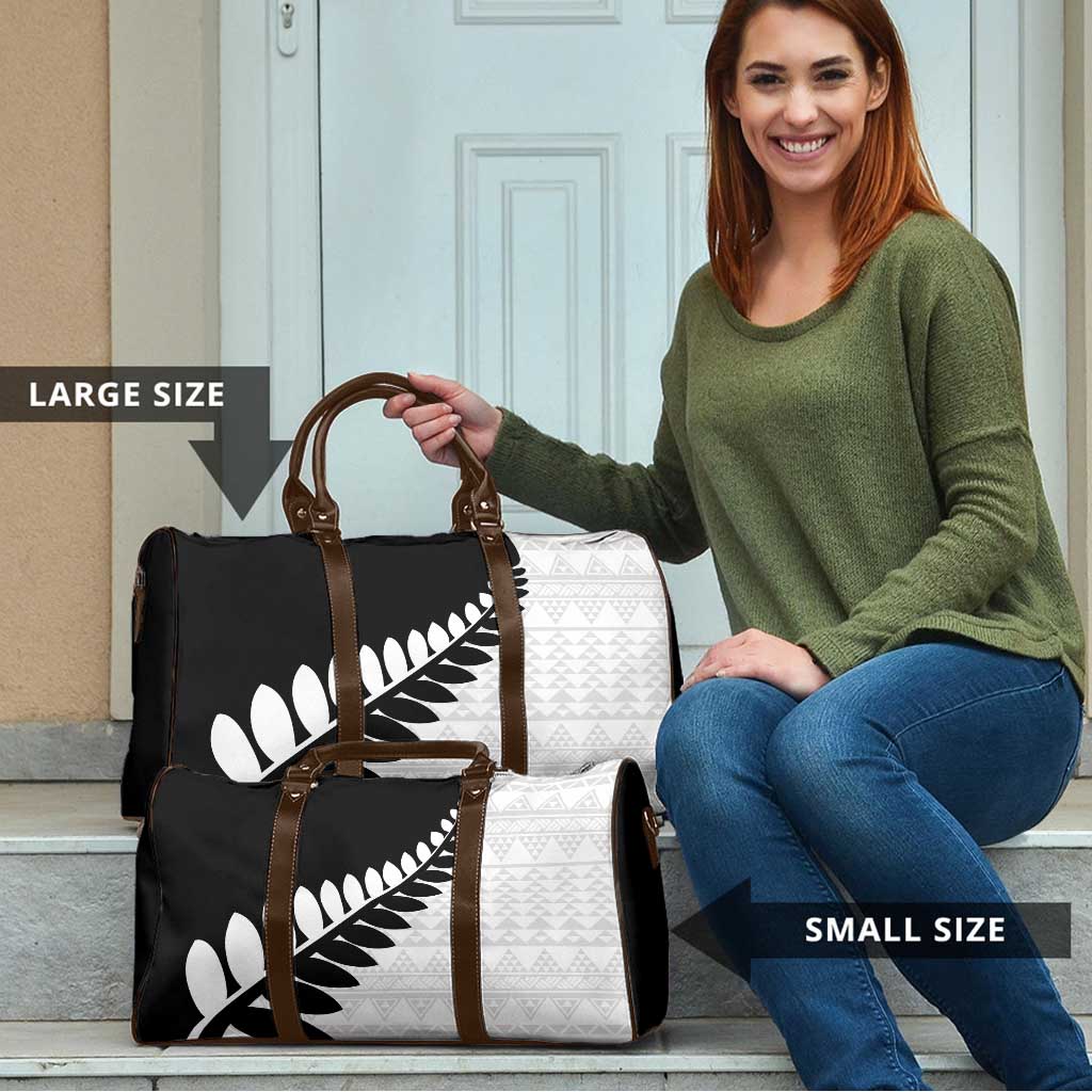 New Zealand Silver Fern Niho Taniwha Travel Bag - Polynesian Pride