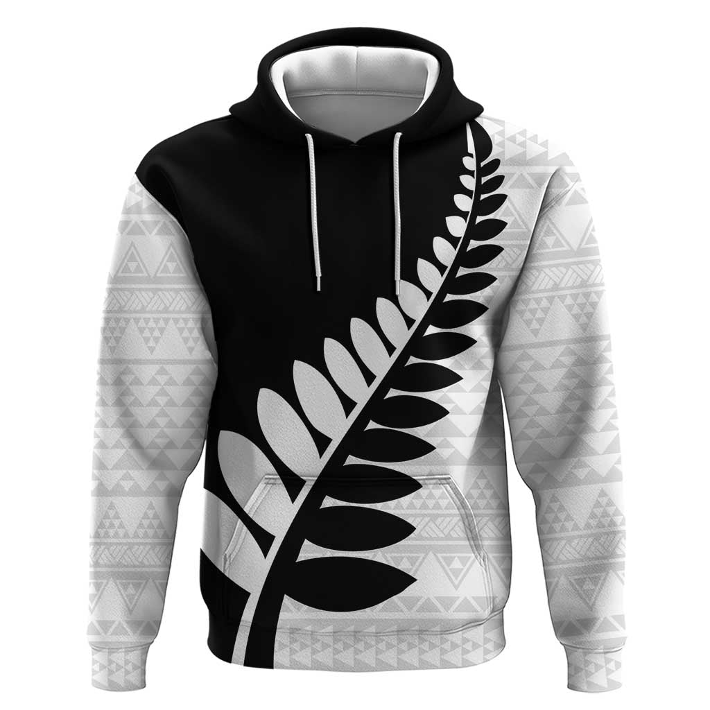 New Zealand Silver Fern Niho Taniwha Zip Hoodie