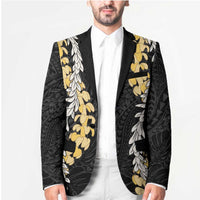 Puakenikeni and Maile Lei Blazer Black Double Strand Lei LT9 - Polynesian Pride