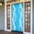 Puakenikeni and Maile Lei Door Cover Blue Double Strand Lei - Polynesian Pride