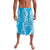 Puakenikeni and Maile Lei Lavalava Blue Double Strand Lei