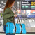 Puakenikeni and Maile Lei Travel Bag Blue Double Strand Lei - Polynesian Pride