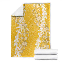 Puakenikeni and Maile Lei Blanket Gold Double Strand Lei