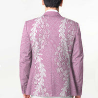 Puakenikeni and Maile Lei Blazer Pink Double Strand Lei LT9 - Polynesian Pride