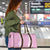 Puakenikeni and Maile Lei Travel Bag Pink Double Strand Lei - Polynesian Pride