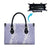Puakenikeni and Maile Lei Leather Bag Purple Double Strand Lei - Polynesian Pride