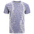 Puakenikeni and Maile Lei T Shirt Purple Double Strand Lei
