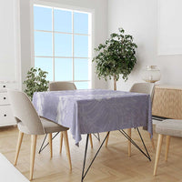 Puakenikeni and Maile Lei Tablecloth Purple Double Strand Lei LT9 - Polynesian Pride