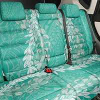 Puakenikeni and Maile Lei Back Car Seat Cover Sage Green Double Strand Lei