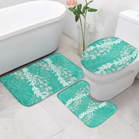 Puakenikeni and Maile Lei Bathroom Set Sage Green Double Strand Lei - Polynesian Pride
