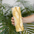 Gold Puakenikeni and Maile Lei Skinny Tumbler Hawaiian Style Tribal Tapa Double Strand Lei