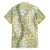 Vintage Puakenikeni and Maile Lei Family Matching Off The Shoulder Long Sleeve Dress and Hawaiian Shirt Hawaiian Style Tribal Tapa Double Strand Lei