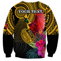 Personalised Papua New Guinea Rugby Sweatshirt PNG Kumuls Champions Pacific Bowl LT9 - Polynesian Pride