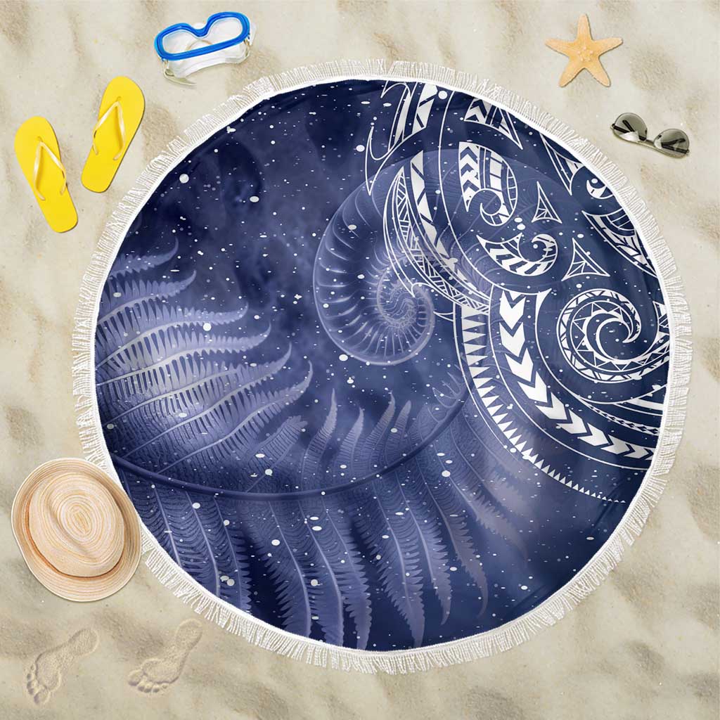 New Zealand Galaxy Fern Beach Blanket