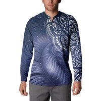 New Zealand Galaxy Fern Button Sweatshirt