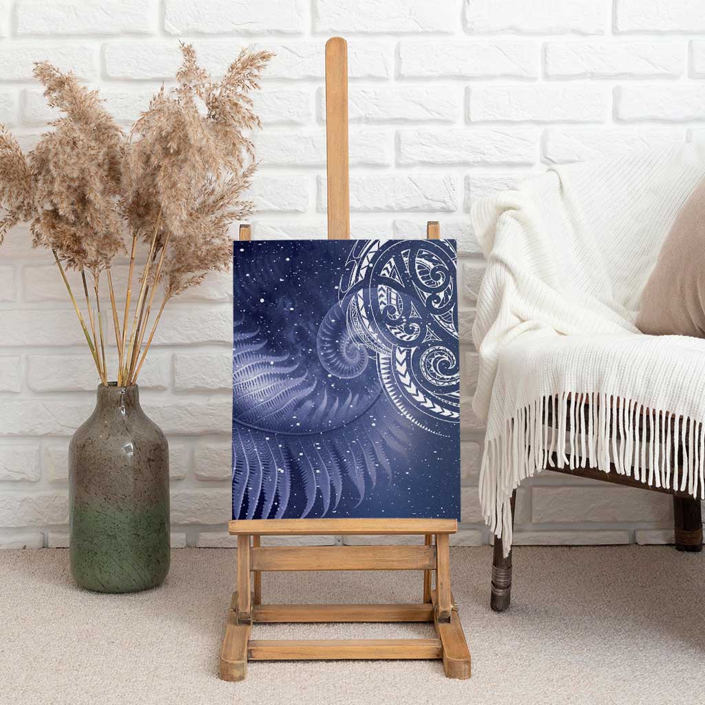 New Zealand Galaxy Fern Canvas Wall Art