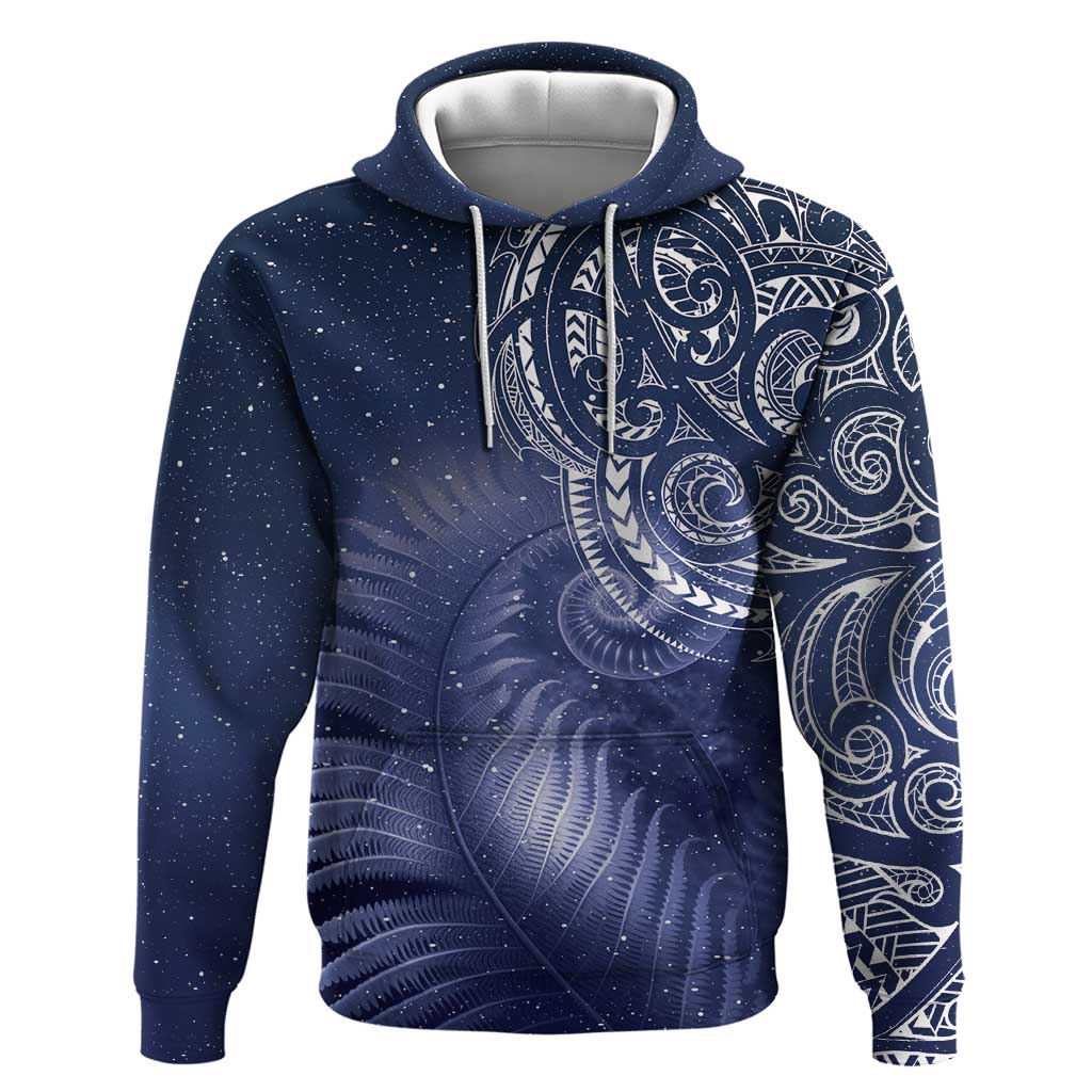 New Zealand Galaxy Fern Hoodie